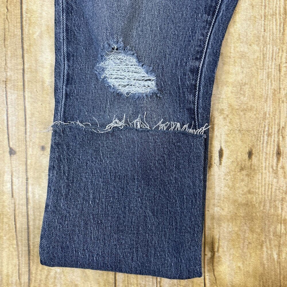 Joes Jeans the Lara Mid Rise Cigarette Ankle Raw Hem Womens Size 25 (26X27) NWT - Picture 3 of 15